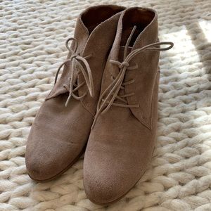 Franco Sarto Lace Up Ankle Boots